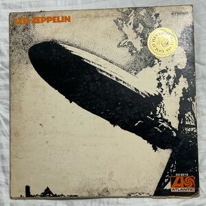 LED ZEPPELIN self-titled Debut LP s/t 1969 Atlantic SD-8216 Gold Record Award